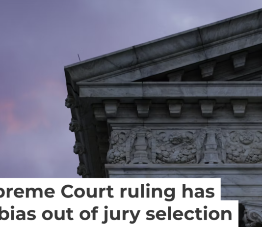 In 1986, the Supreme Court barred prosecutors from striking jurors solely because of race. Bloomberg Creative/Getty Images